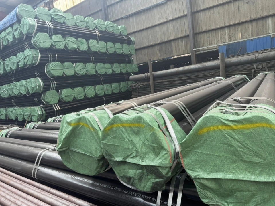 Api 5l Astm A106 Gr.b Seamless Carbon Steel Pipe Sch40 Sch80 Black Steel Tube For Oil And Gas Pipeline