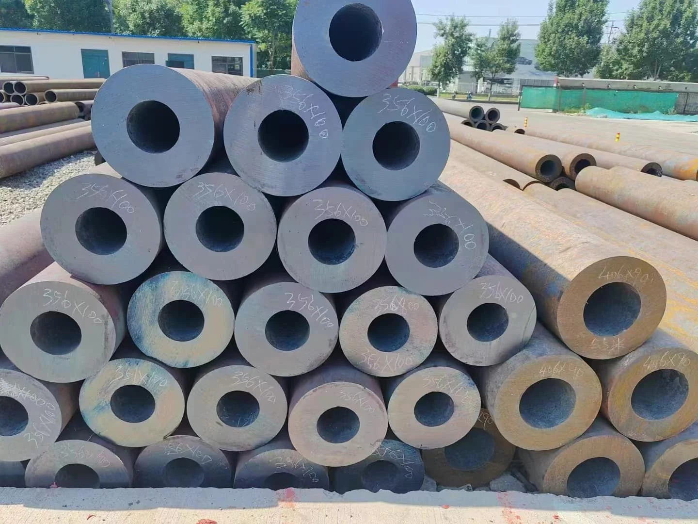 Q235 Hot Dip Galvanized Carbon Steel Pipe Anti-corrosion Metal Tube For Industrial Process Water Equipment Cooling Factory Pipeline System