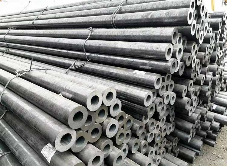 Precision Seamless Carbon Steel Pipe St37 St44 High Pressure Hydraulic Tubing For Mechanical Hydraulic System Oil Pressure Pipeline