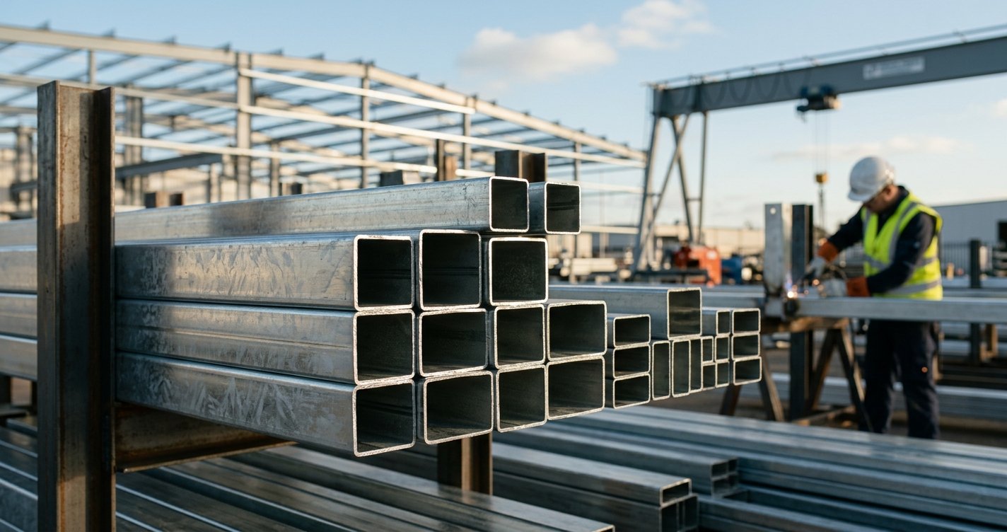 Galvanized square rectangular tube